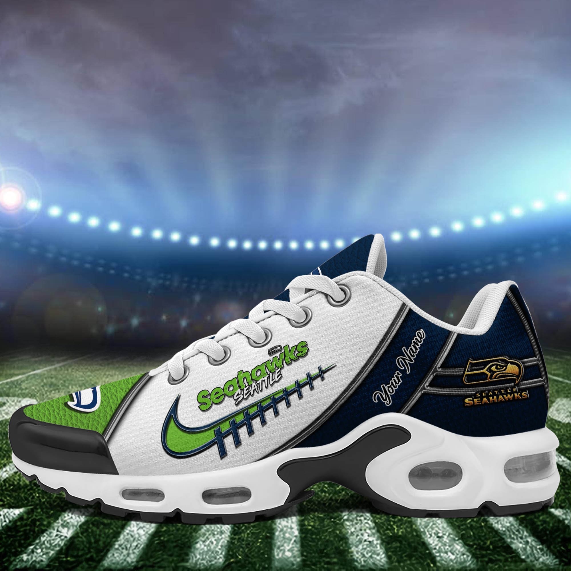 Seattle Seahawks TN Shoes 2025 Version Custom Your Name, Football Team Shoes 516