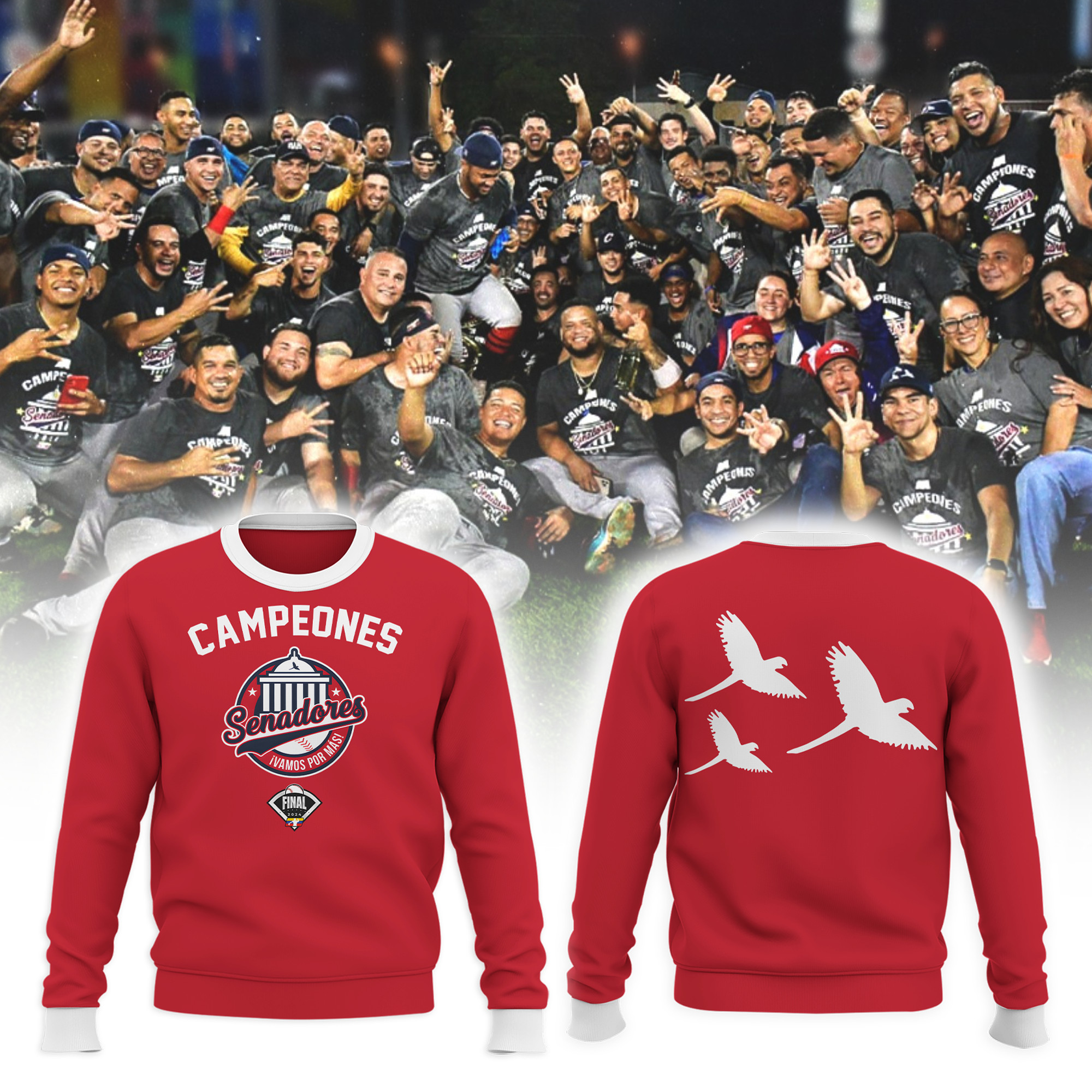 Senadores De Caracas Campeones Sweatshirt – Edition 