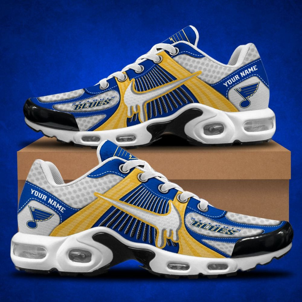 St Louis Blues TN Air Max Plus Shoes Sneakers For Men And Women