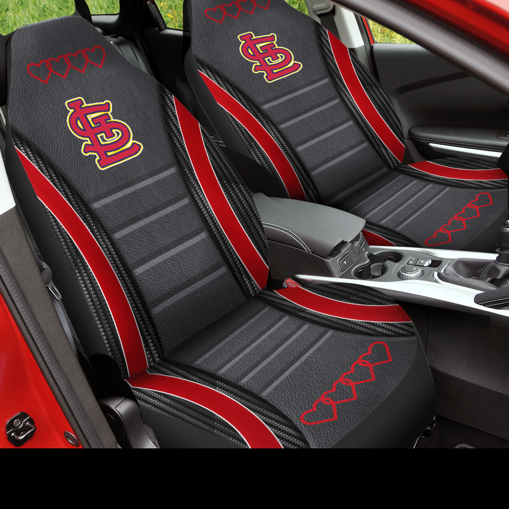 St. Louis Cardinals 2022 Car Seat Covers (SET OF 2) - v2.1
