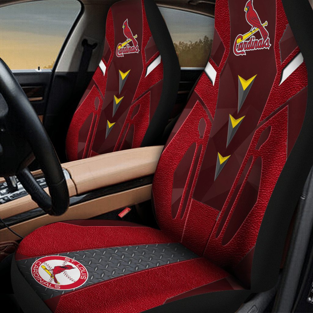 St. Louis Cardinals 2022 Car Seat Covers (SET OF 2) - v6.4