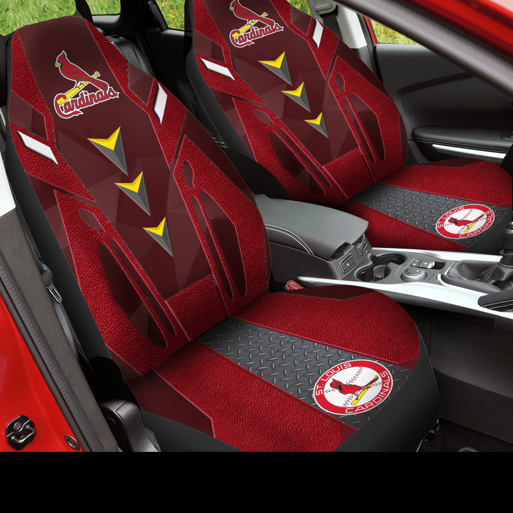 St. Louis Cardinals 2022 Car Seat Covers (SET OF 2) - v6.4