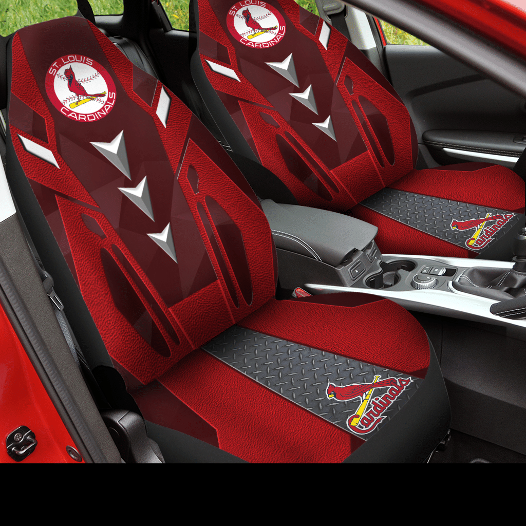 St. Louis Cardinals 2022 Car Seat Covers (SET OF 2) - v6.6