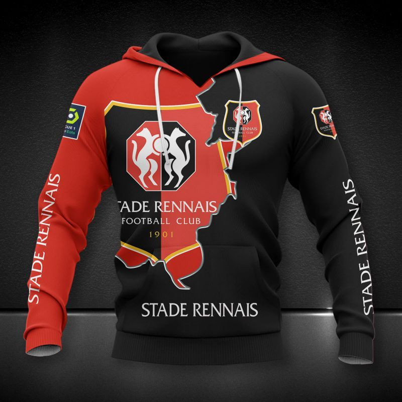 Stade Rennais F.C Printing T-Shirt, Polo, Hoodie, Zip, Bomber 8551 