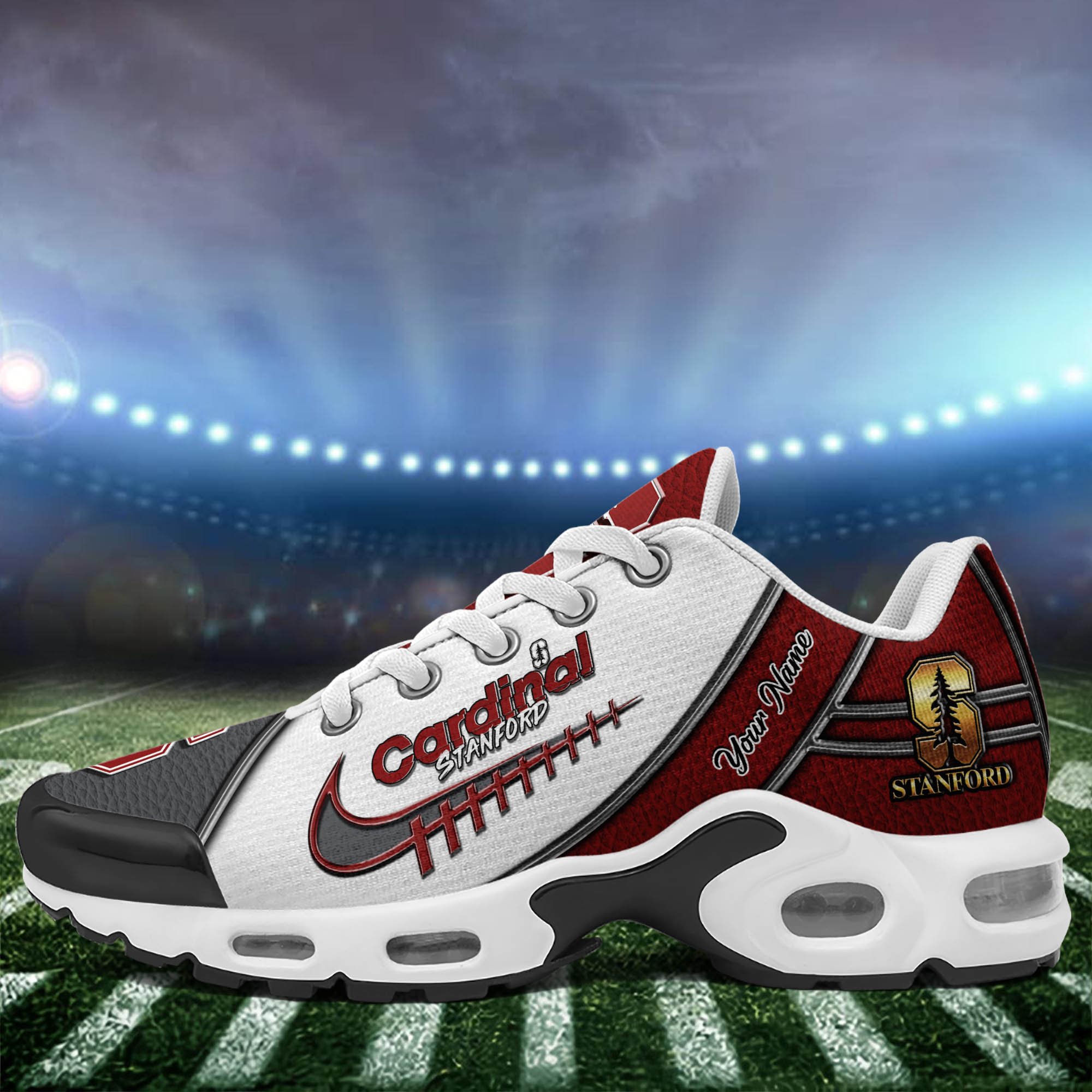 Stanford Cardinal TN Shoes 2025 Version Custom Your Name, Football Team Shoes 516