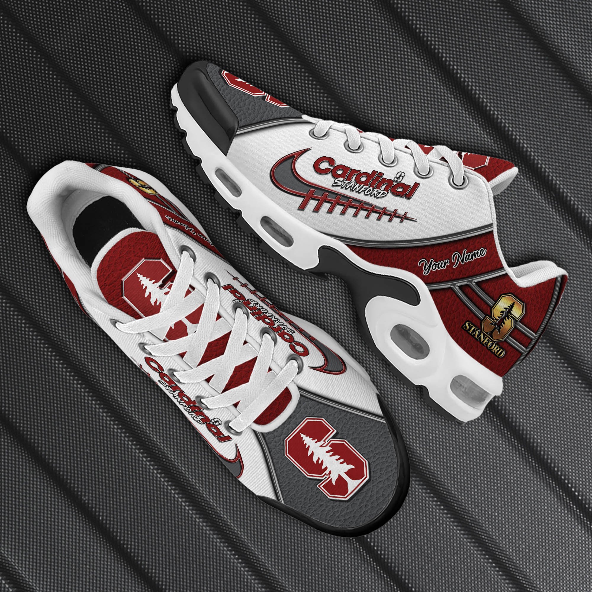 Stanford Cardinal TN Shoes 2025 Version Custom Your Name, Football Team Shoes 516
