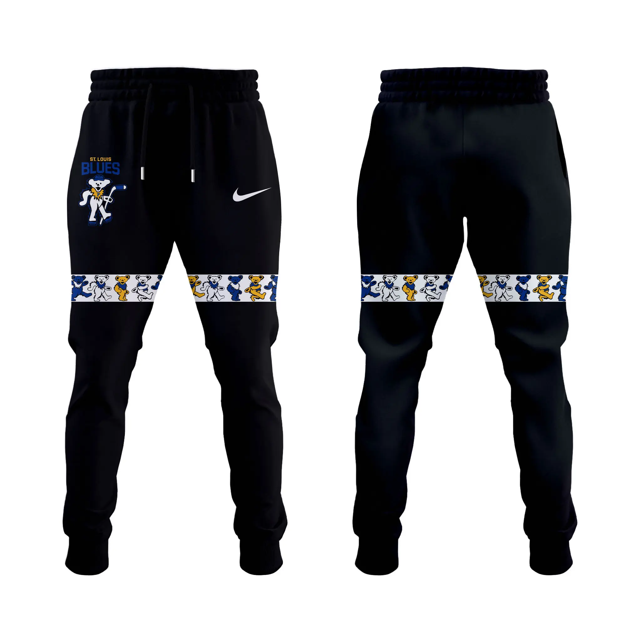 StLouis Blues Grateful Dead Night Hoodie Set V2+NT16112417ID10DS11 