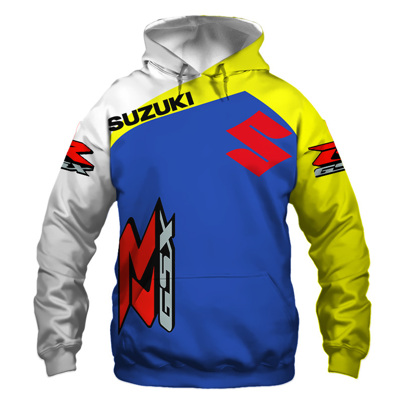 Suzuki t-shirt hoodie apparel 3D full printing 