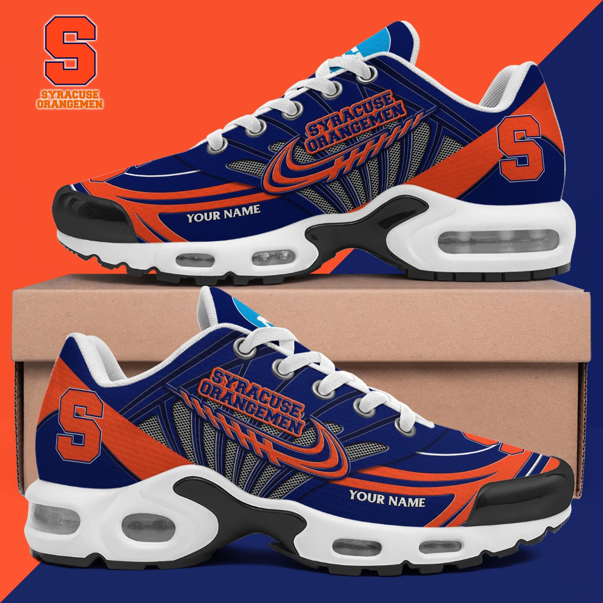 Syracuse Orange TN Shoes 2025 Version Custom Your Name 594