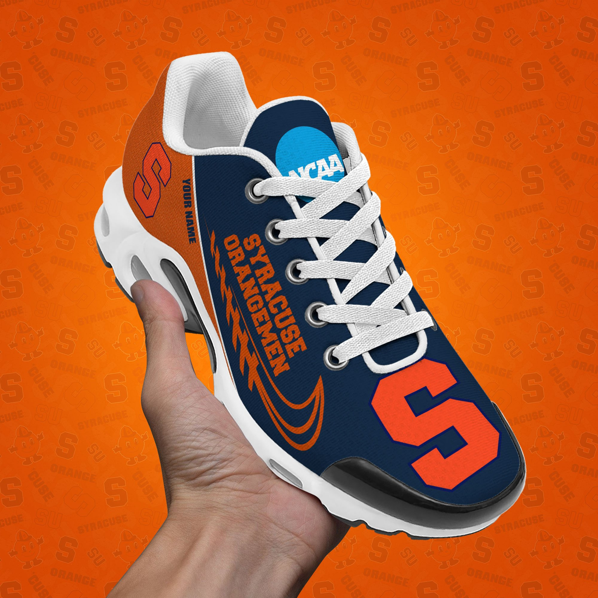 Syracuse Orange TN Shoes Custom Your Name 514