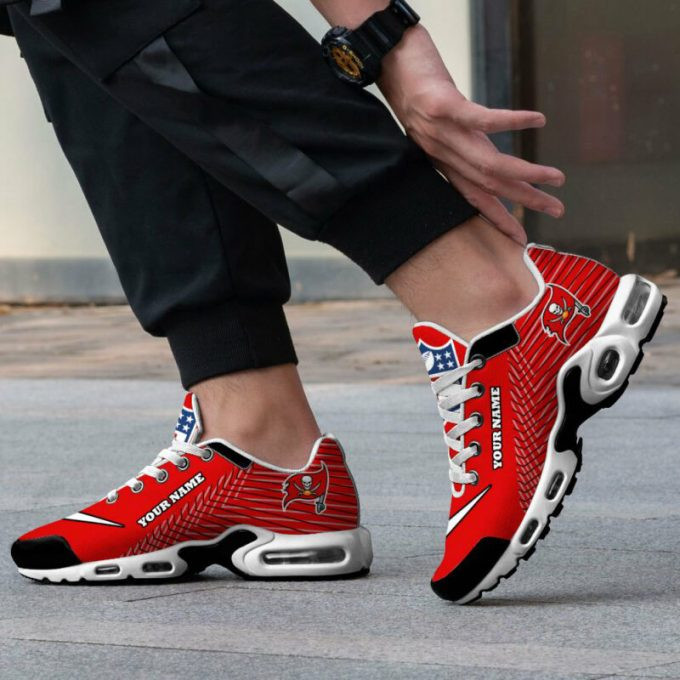Tampa Bay Buccaneers Custom Name Air Max Shoes Air Cushion Sneakers