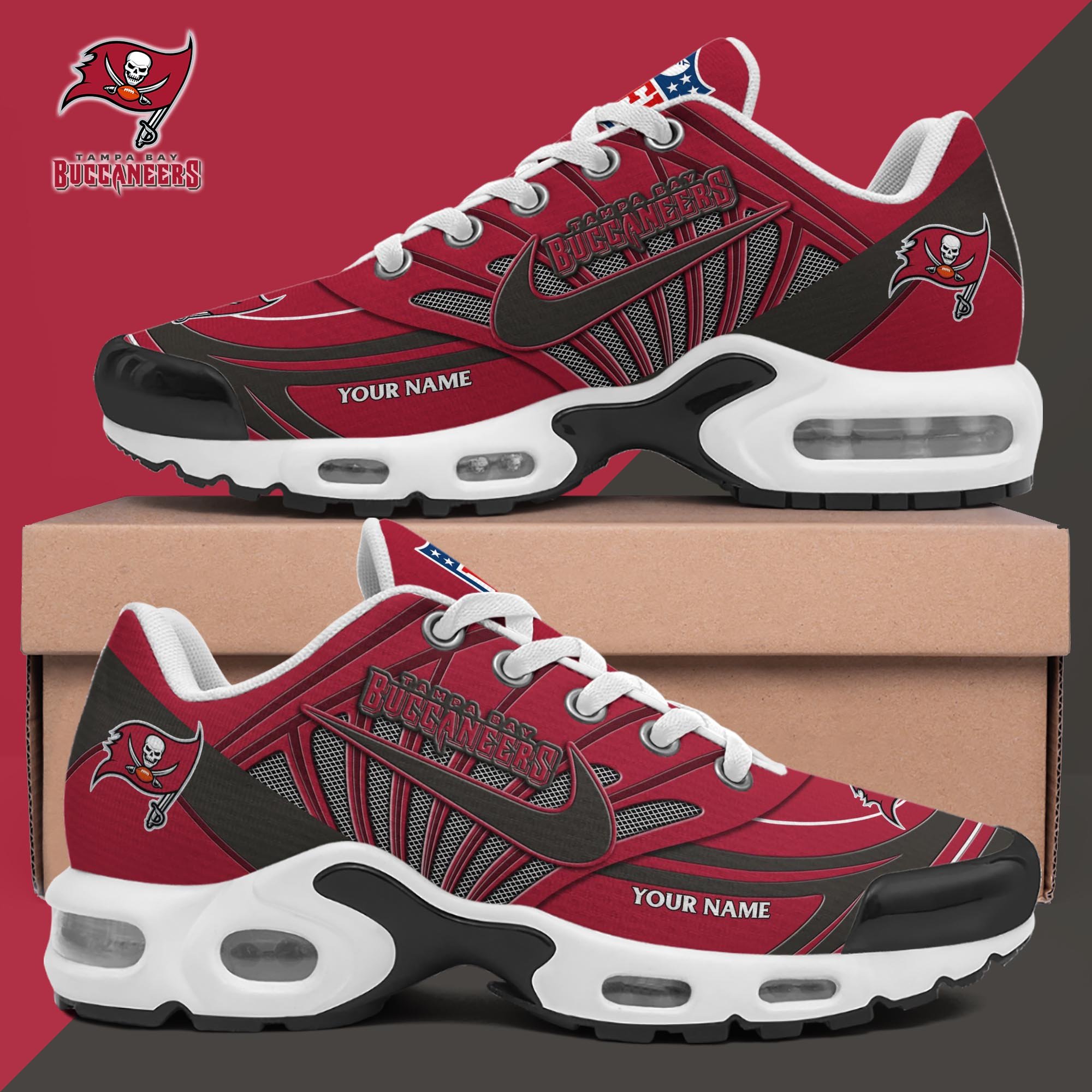 Tampa Bay Buccaneers TN Shoes 2025 Version Custom Your Name