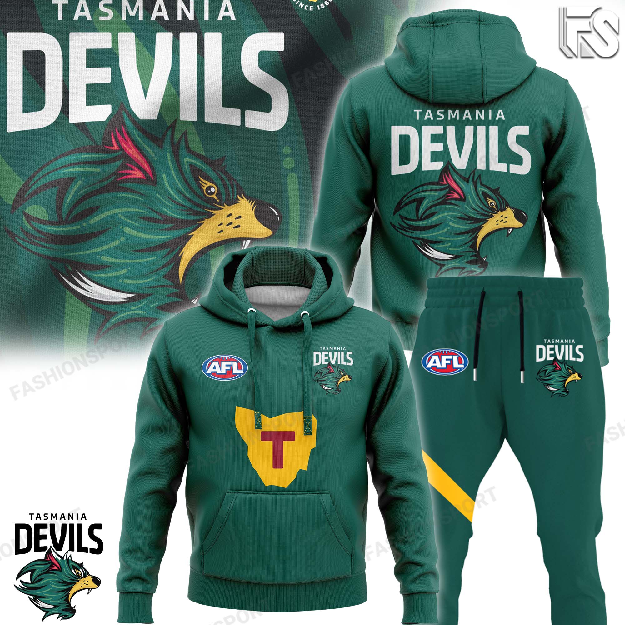 Tasmania Football Club Hoodie 
