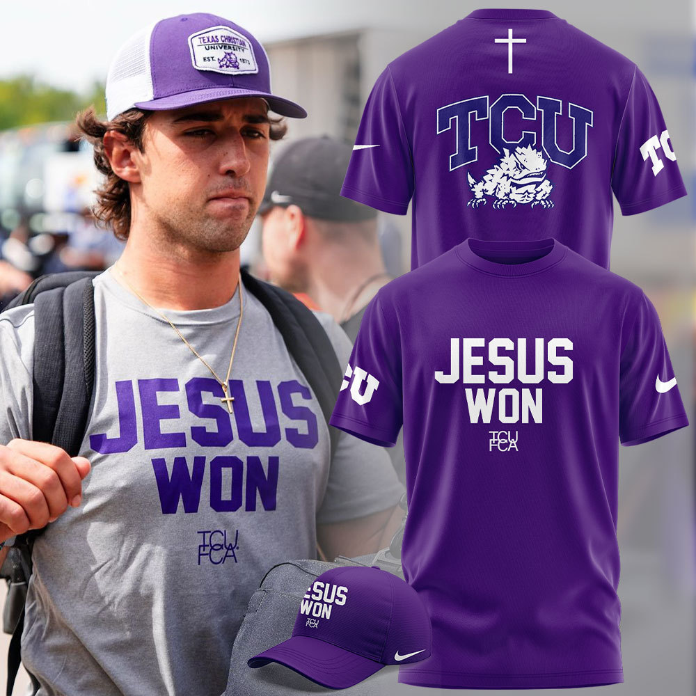 TCU Football Jesus Won Tshirt NT30092402ID10DS11 