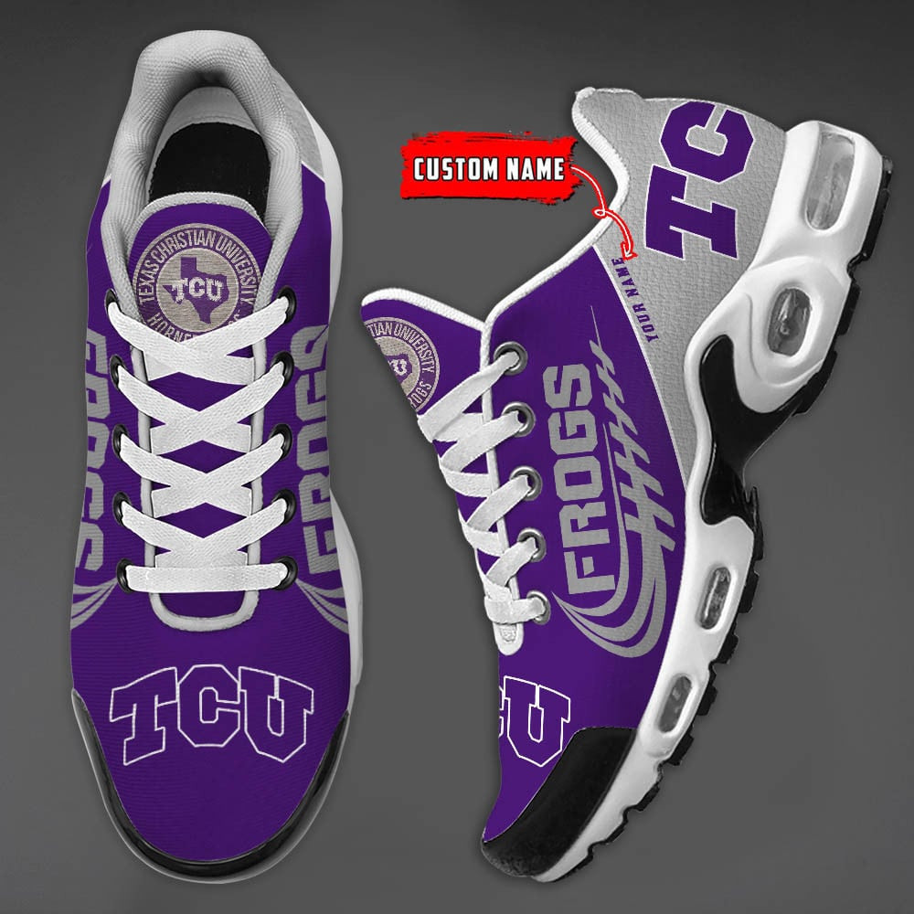 TCU Horned Frogs TN Air Max Plus Shoes Sneakers For Men And Women