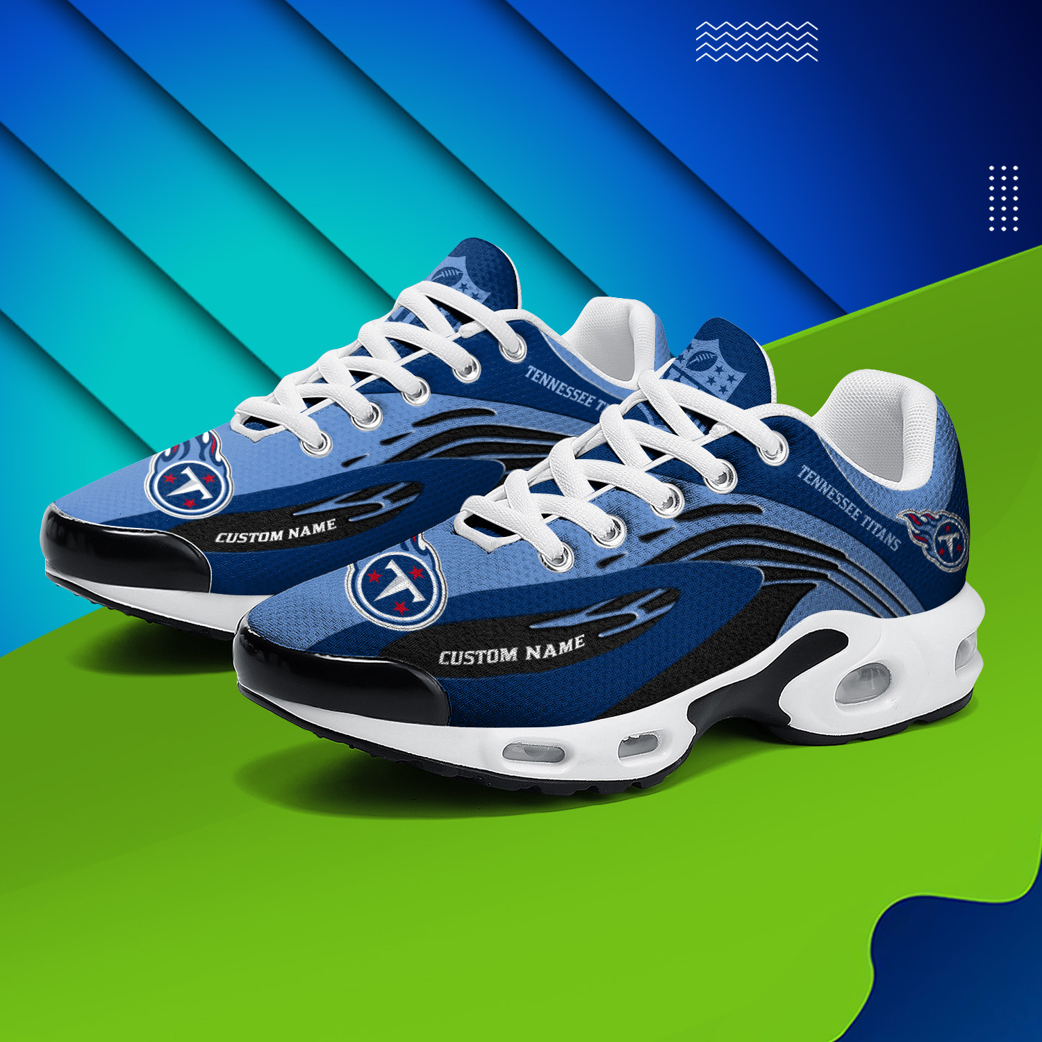 Tennessee Titans TN Air Max Plus Shoes Sneakers For Men And Women