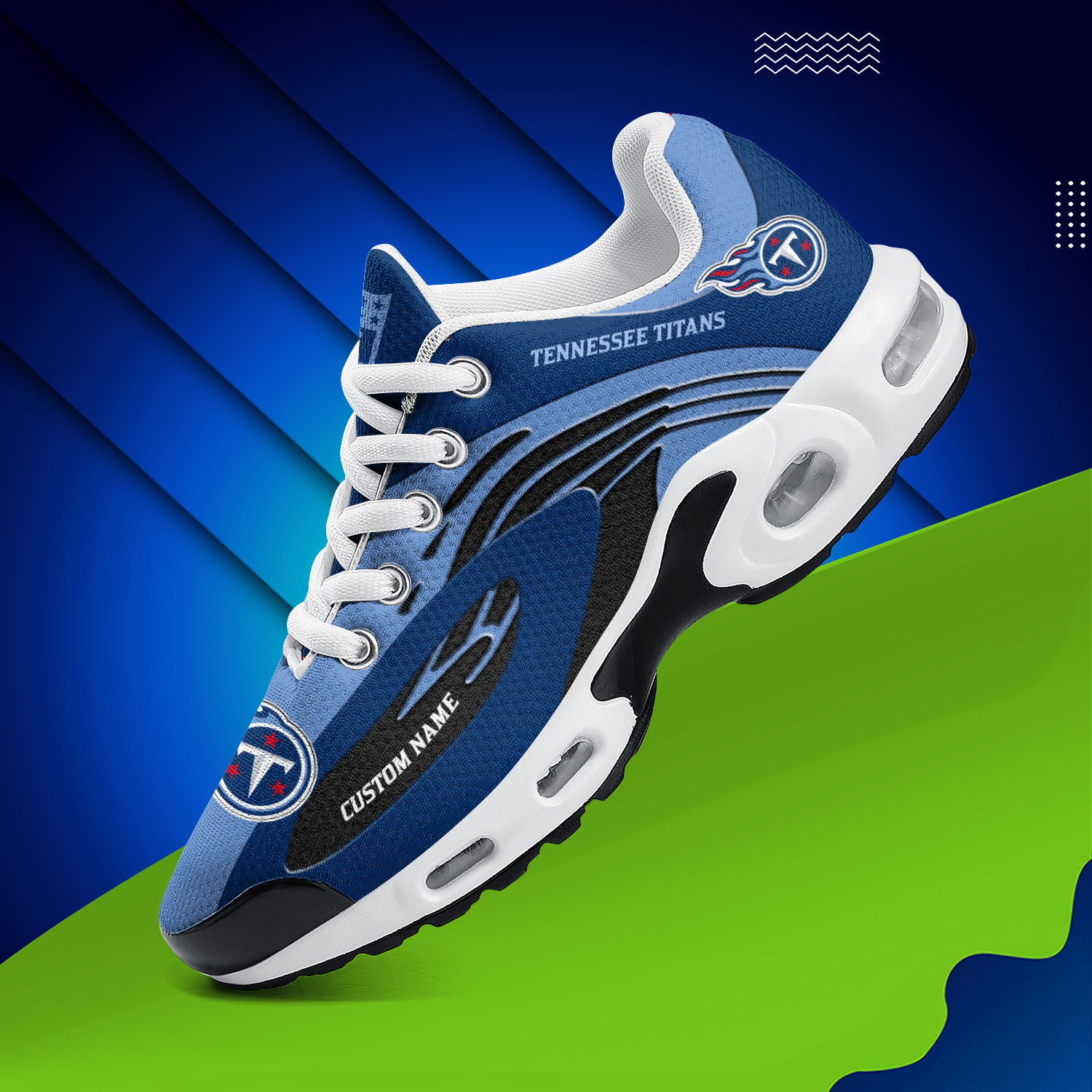Tennessee Titans TN Air Max Plus Shoes Sneakers For Men And Women
