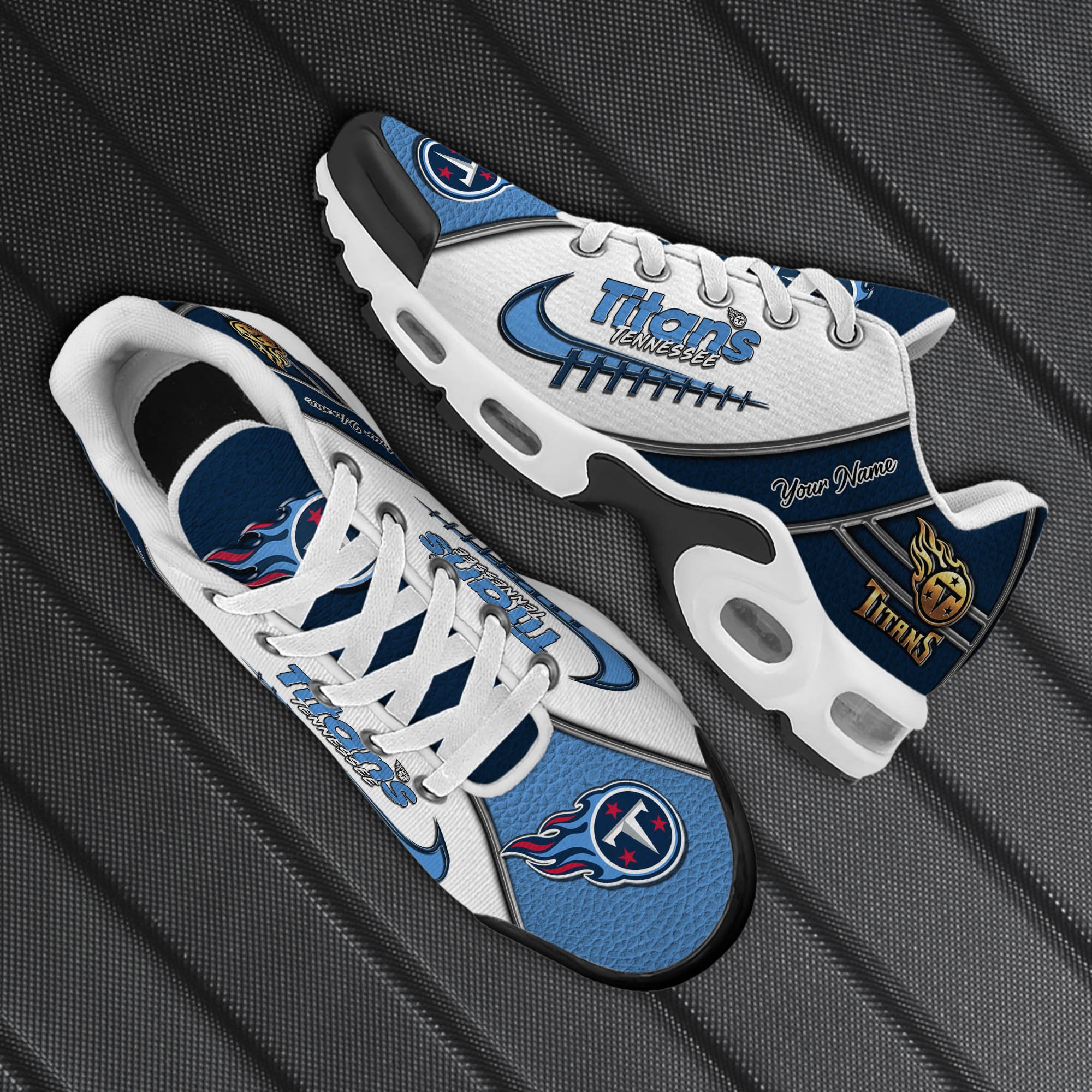 Tennessee Titans TN Shoes 2025 Version Custom Your Name, Football Team Shoes 516