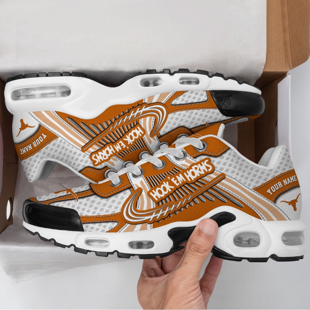 Texas Longhorns TN Shoes Custom Your Name, Sport Shoes
