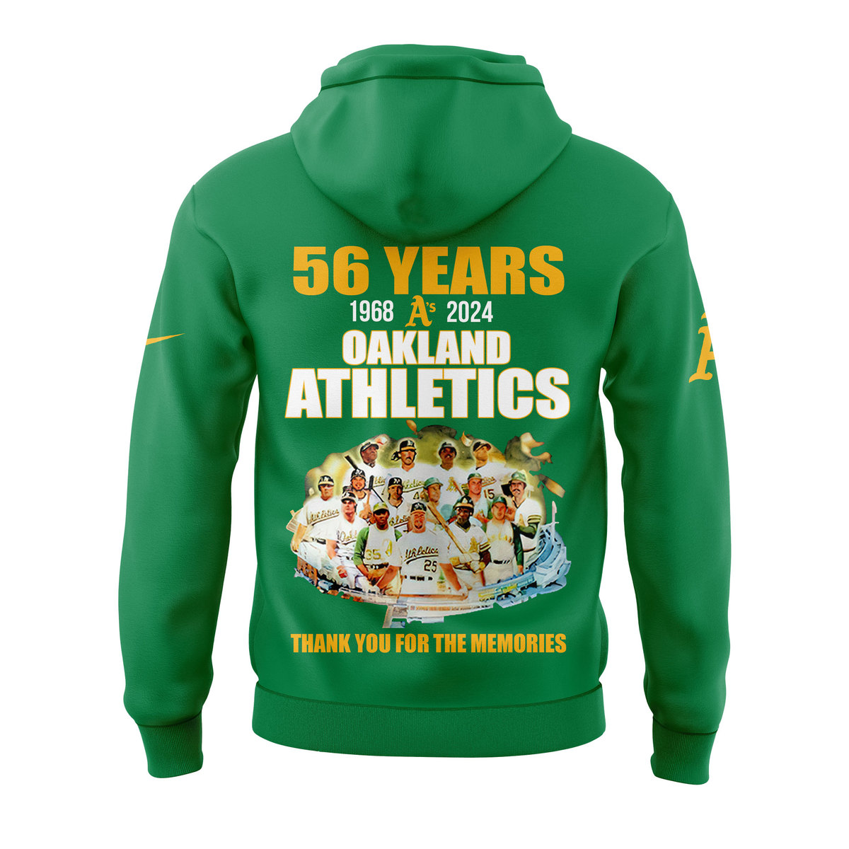 Thank You Oakland Athletics Hoodie Set+NT28092404ID10DS11 