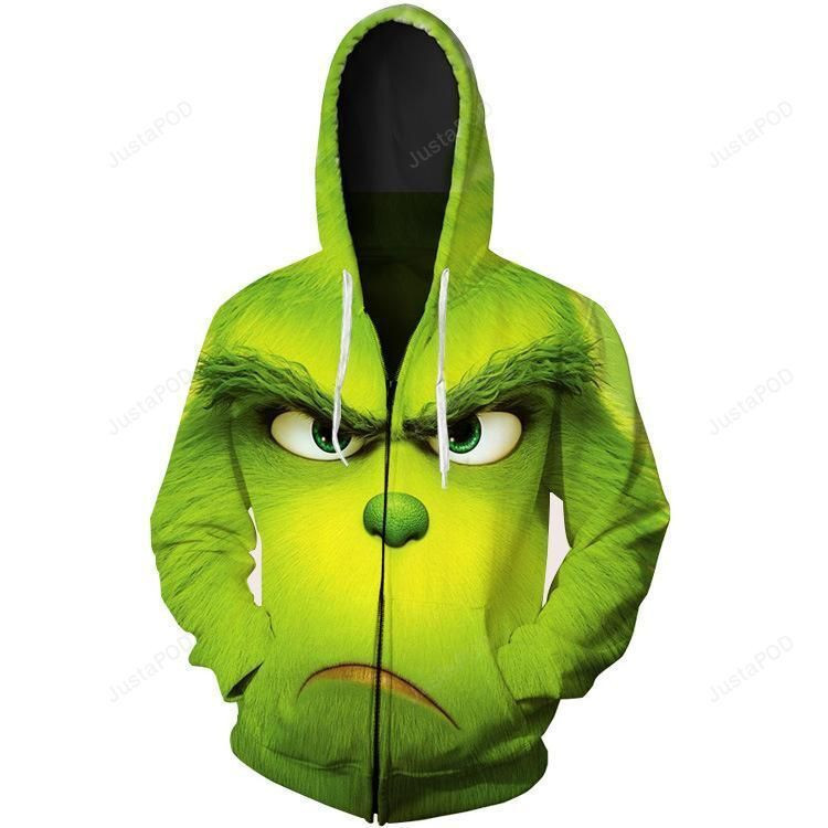 The Grinch Hoodie & Zip Hoodie 