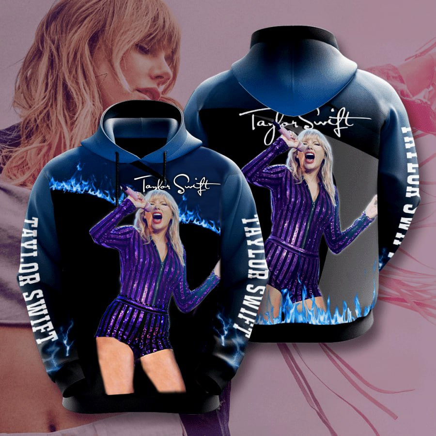The Most Iuential Singer In The World (taylor Alison Swift) 3D Hoodie 3D Sweatshirt  v2 