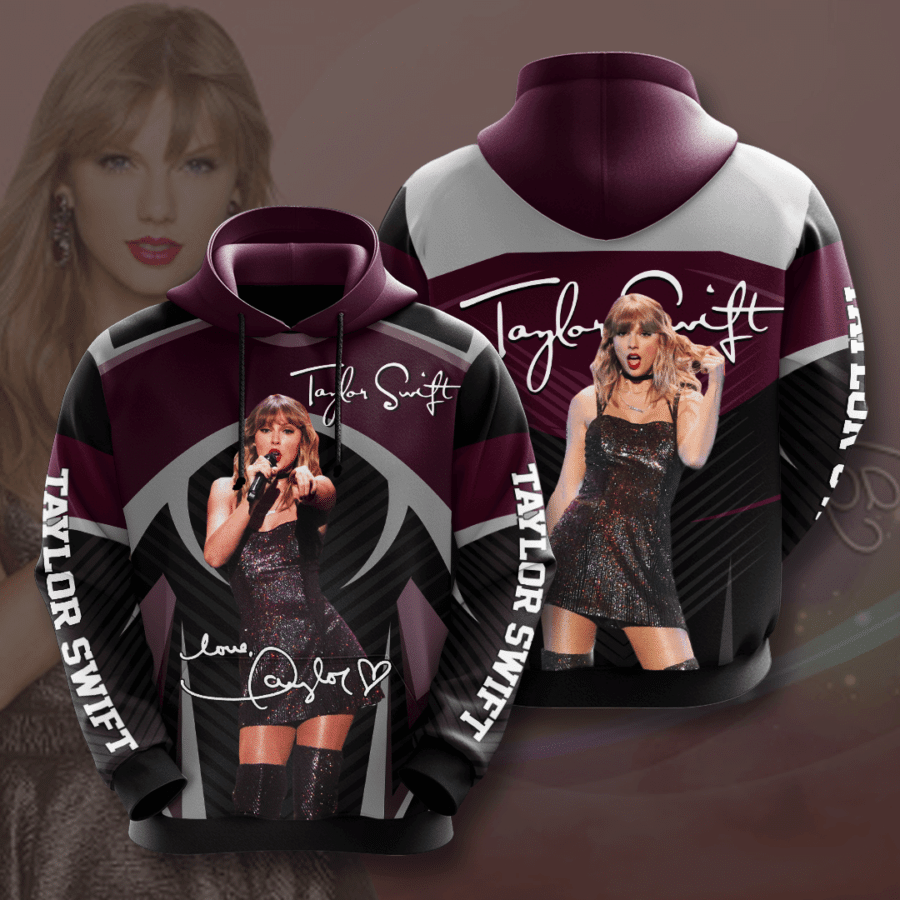 The Most Iuential Singer In The World (taylor Alison Swift) 3D Hoodie 3D Sweatshirt  v4 