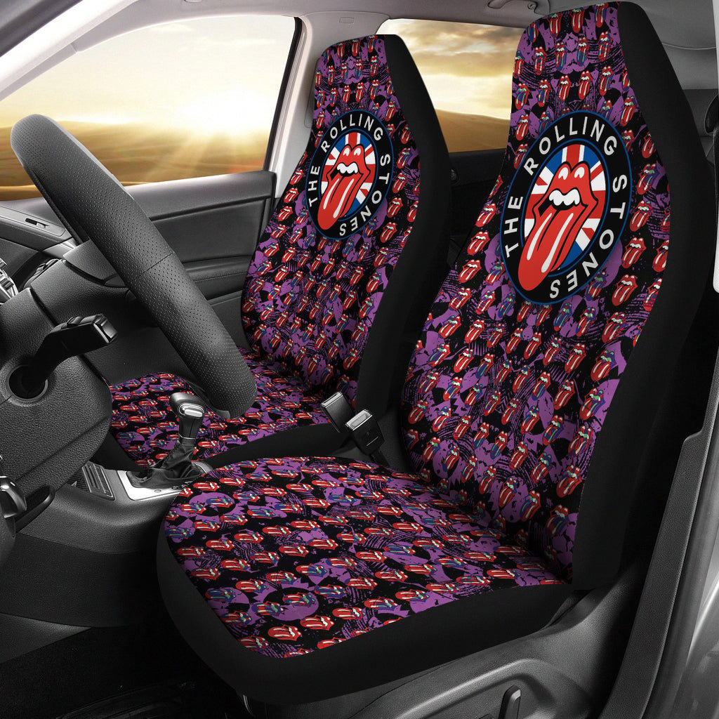 The Rolling Stones Rock And Roll Band Car Seat Covers 0301 