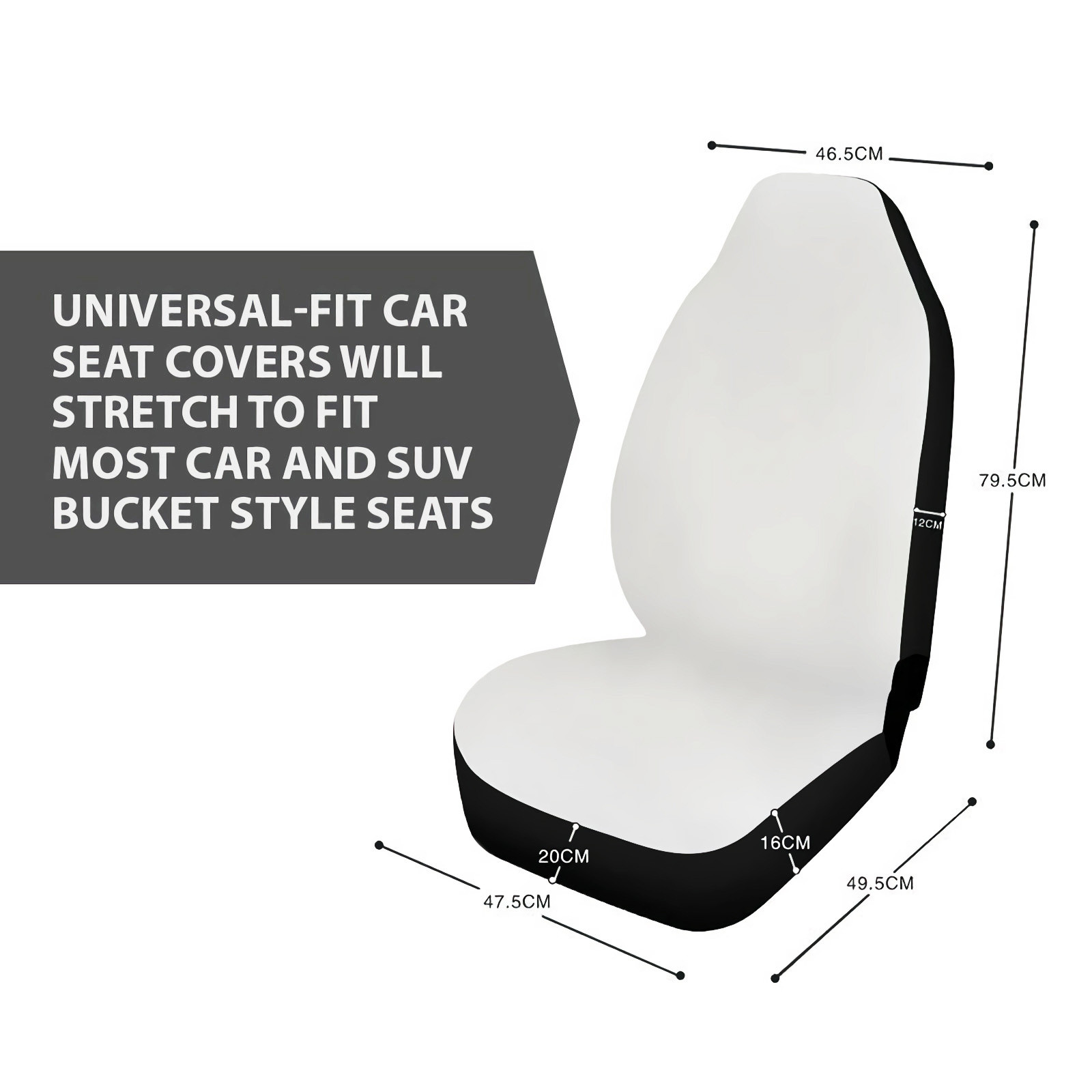 Toyota Camry Car Seat Cover ( Set Of 2 )