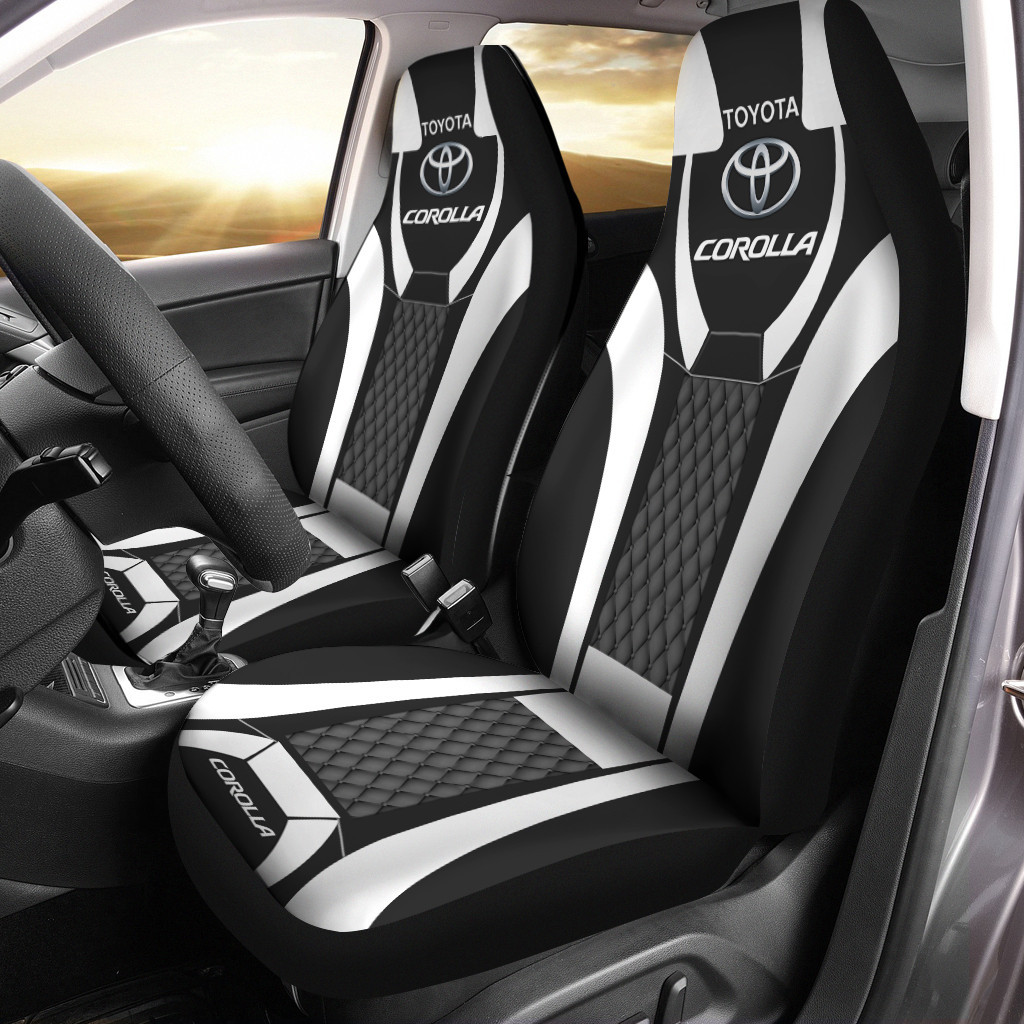 Toyota Corolla Car Seat Cover (Set Of 2) 