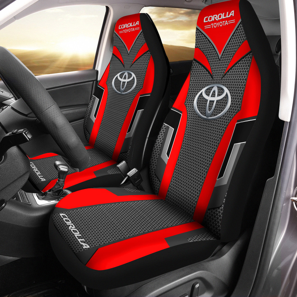 Toyota Corolla Car Seat Cover (Set Of 2) 