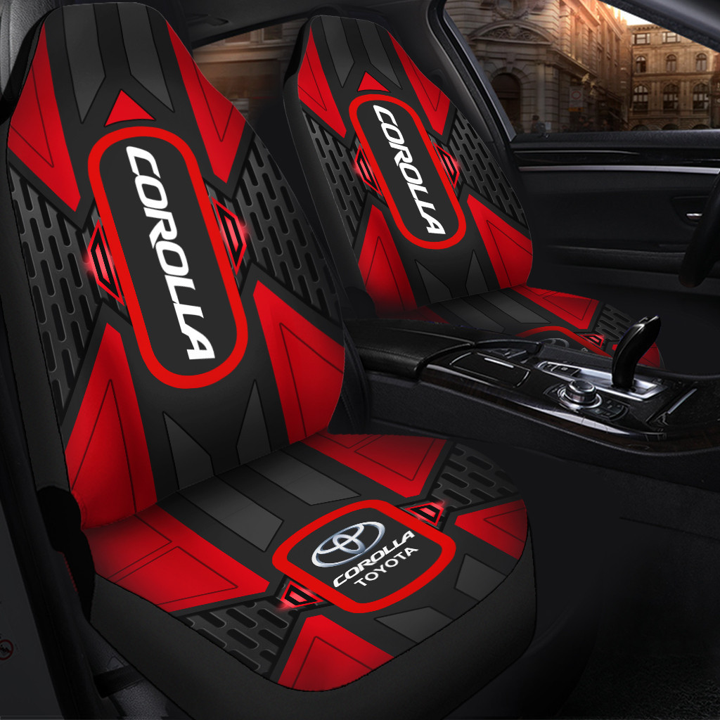 Toyota Corolla Car Seat Cover (Set Of 2) 