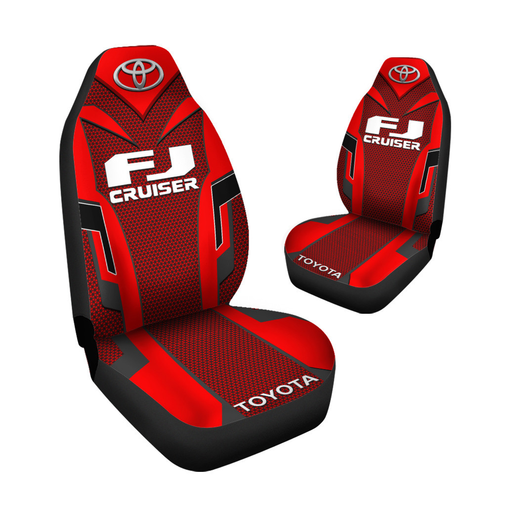 Toyota Fj Cruise Car Seat Cover ( Set Of 2 )