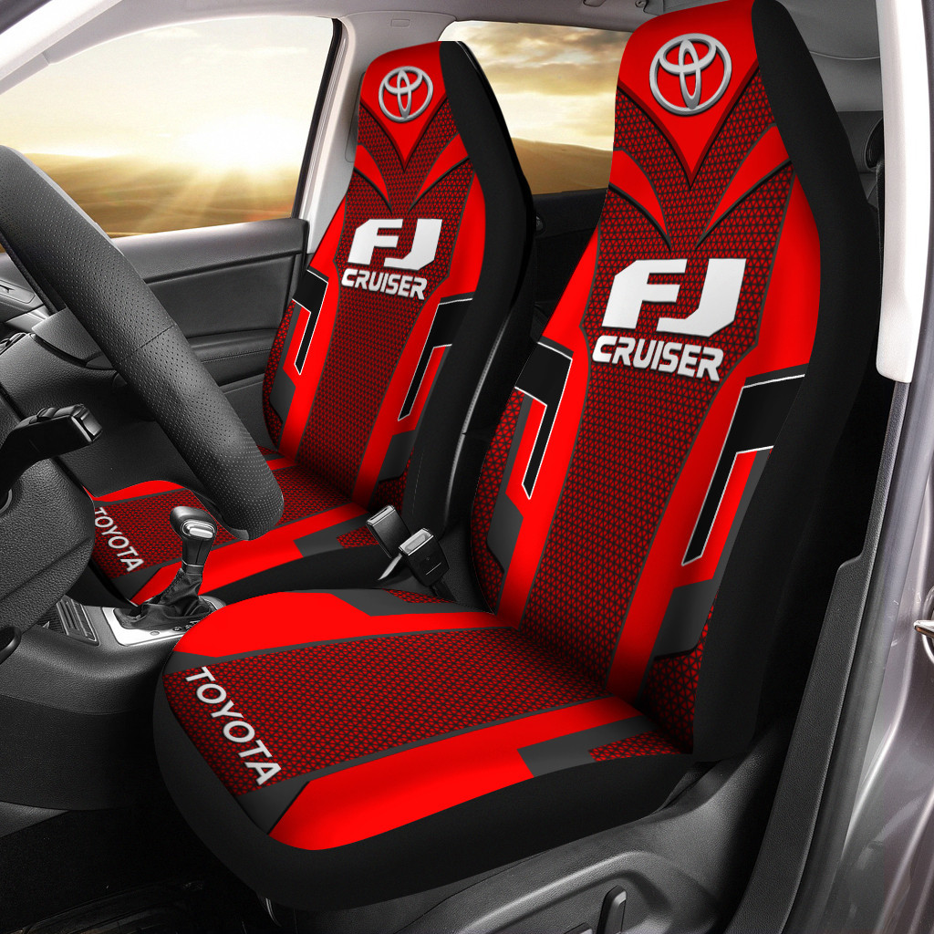 Toyota Fj Cruise Car Seat Cover ( Set Of 2 )