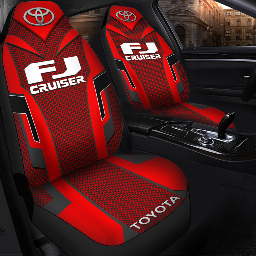 Toyota Fj Cruise Car Seat Cover ( Set Of 2 )