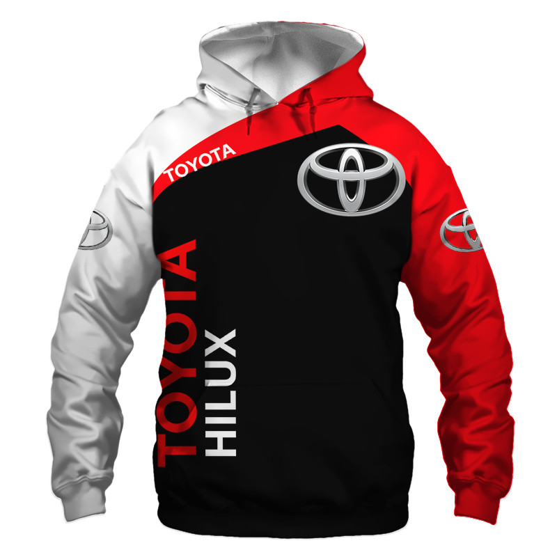 Toyota t-shirt hoodie apparel 3D full printing 