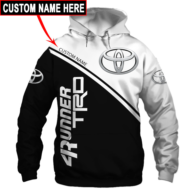 Toyota t-shirt hoodie apparel 3D full printing 