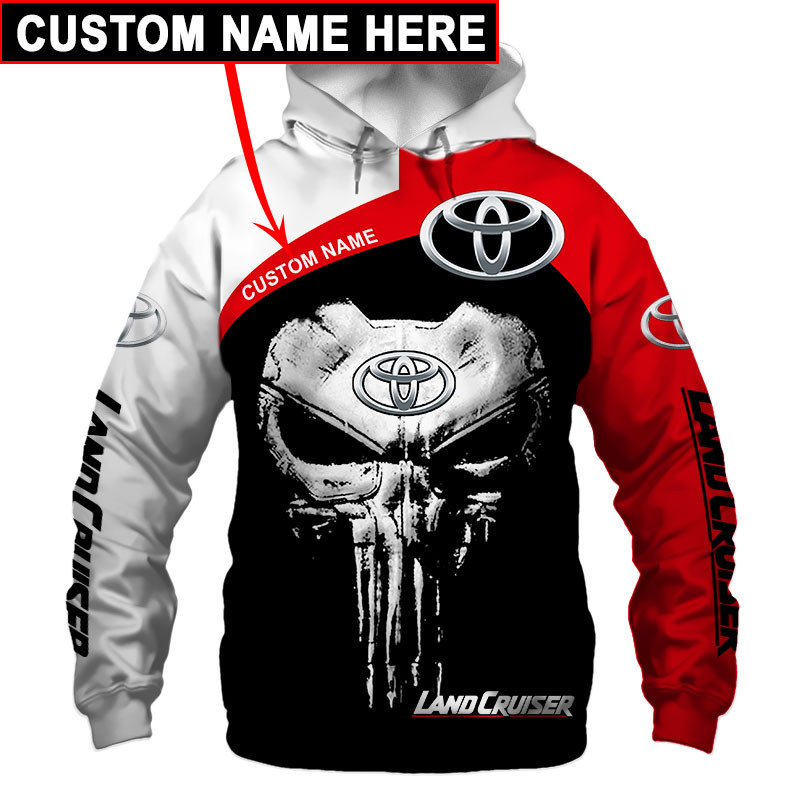 Toyota t-shirt hoodie apparel 3D full printing 