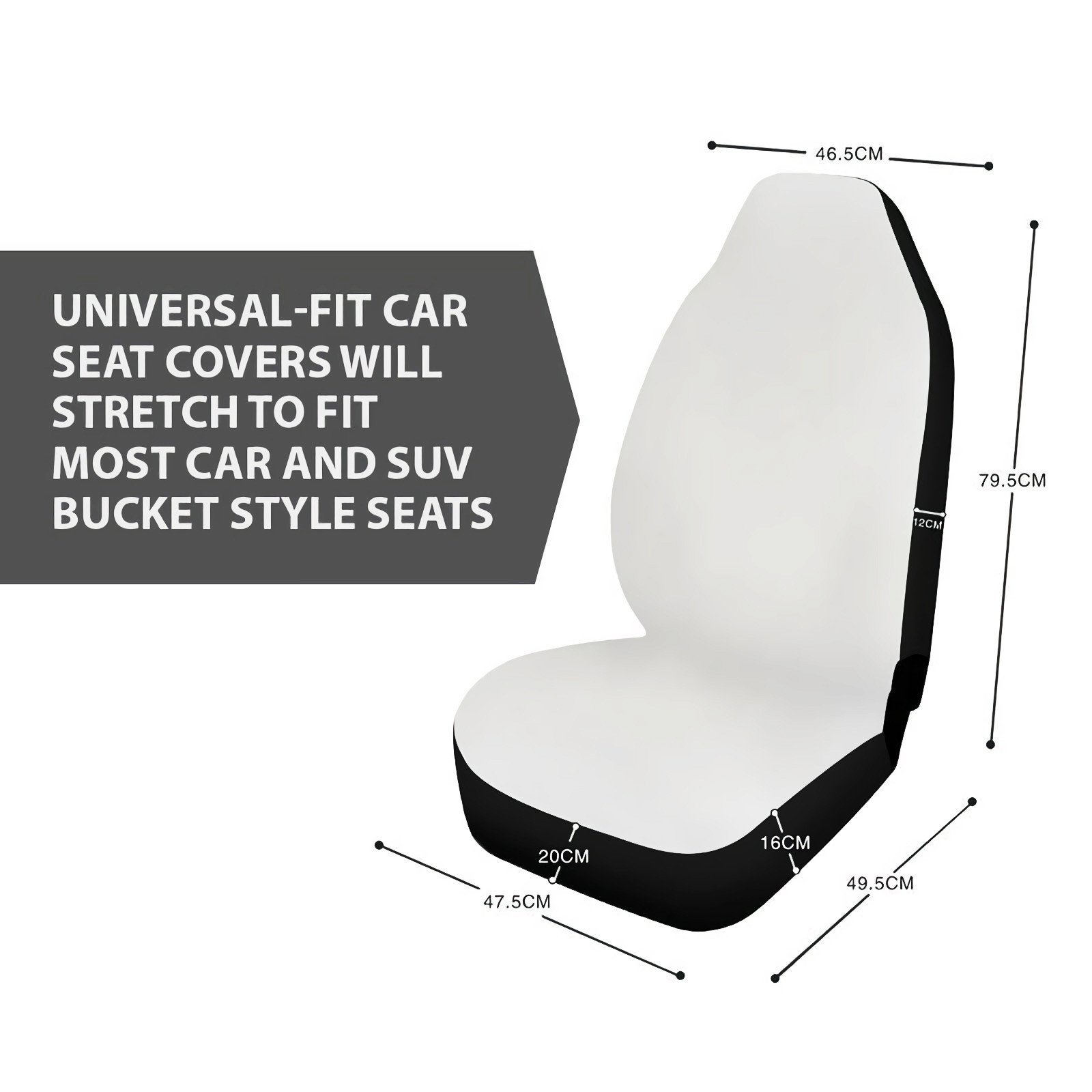 Toyota Tacoma Car Seat Cover ( Set Of 2 )