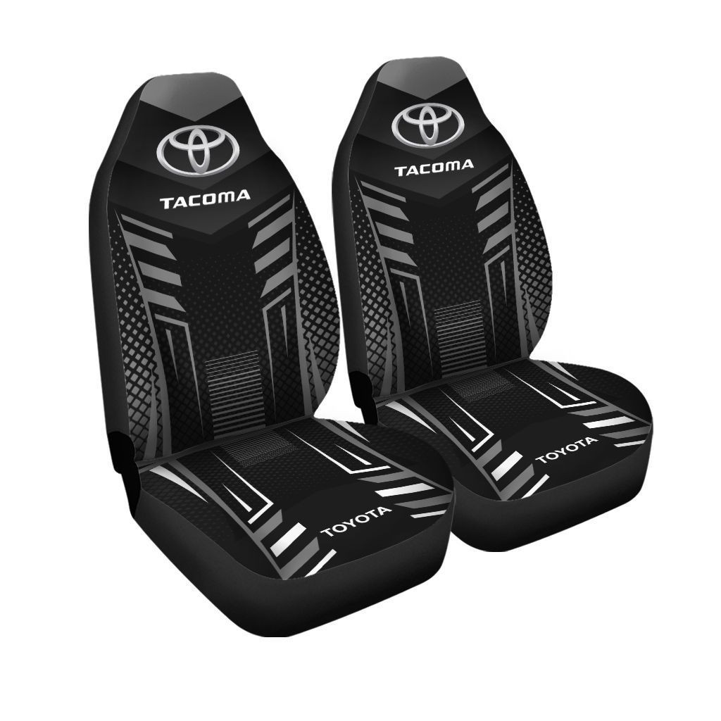 Toyota TACOMA Car Seat Cover (Set of 2) Ver 9 (Grey)