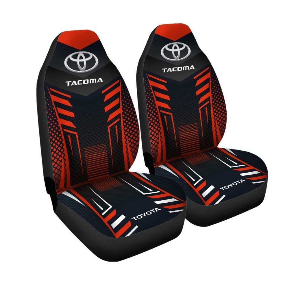 Toyota TACOMA Car Seat Cover (Set of 2) Ver 9 (Red)