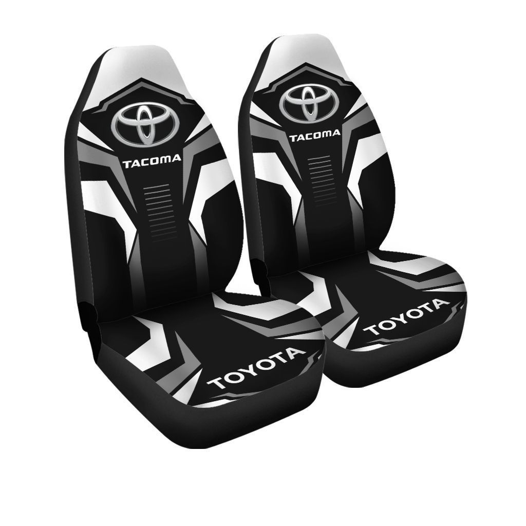 Toyota TACOMA Car Seat Cover (Set of 2) Ver8 (White)