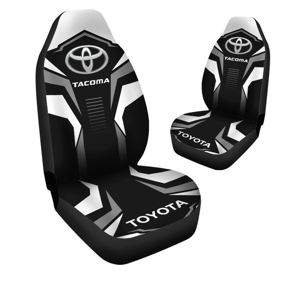 Toyota TACOMA Car Seat Cover (Set of 2) Ver8 (White)