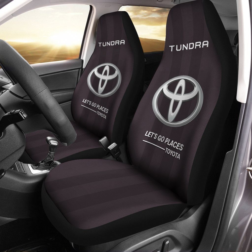Toyota Tundra- Nct Car Seat Cover (Set Of 2) Ver2 (Dark Brown)