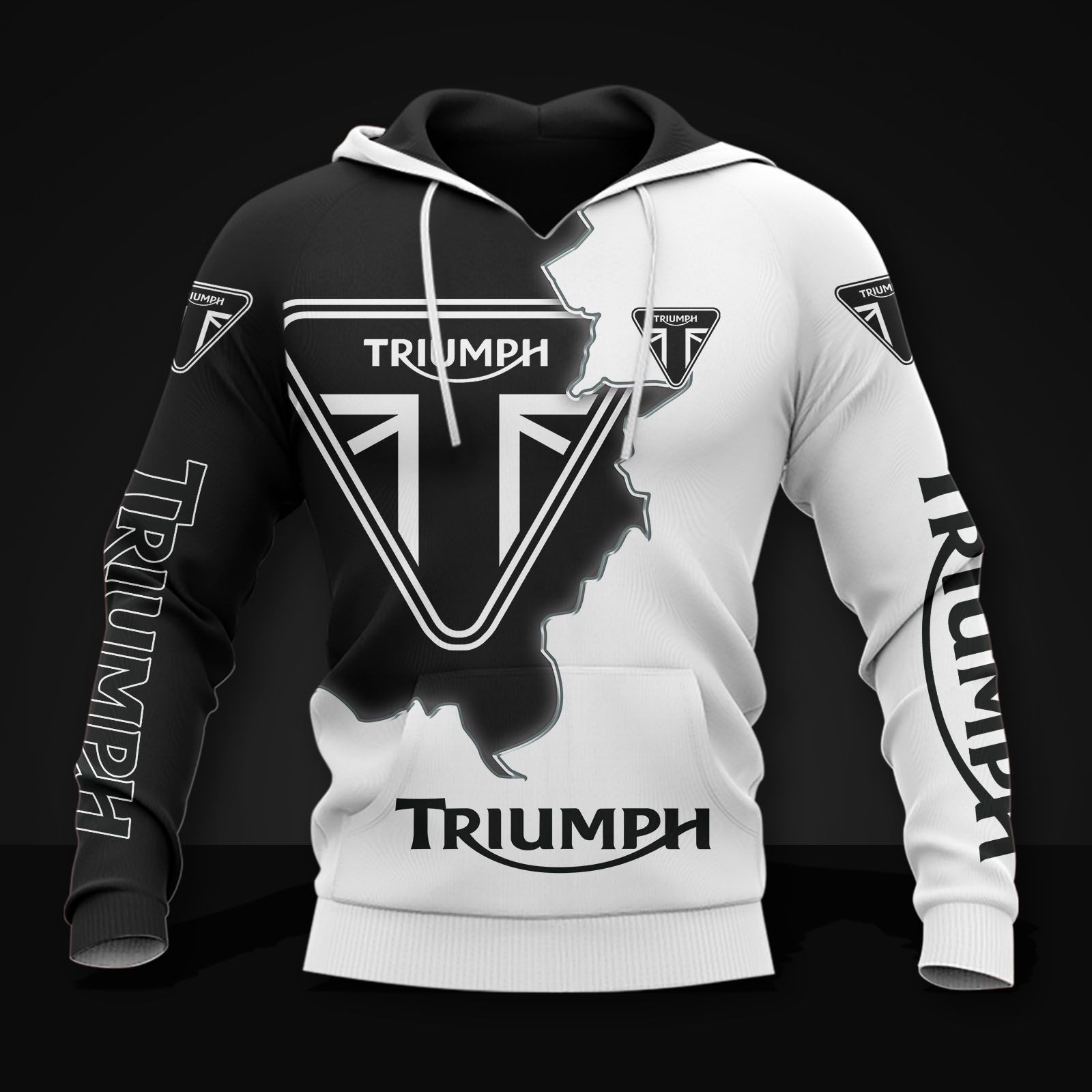 Triumph Motorcycles T-Shirt, Polo, Hoodie, Zip, Bomber 029 