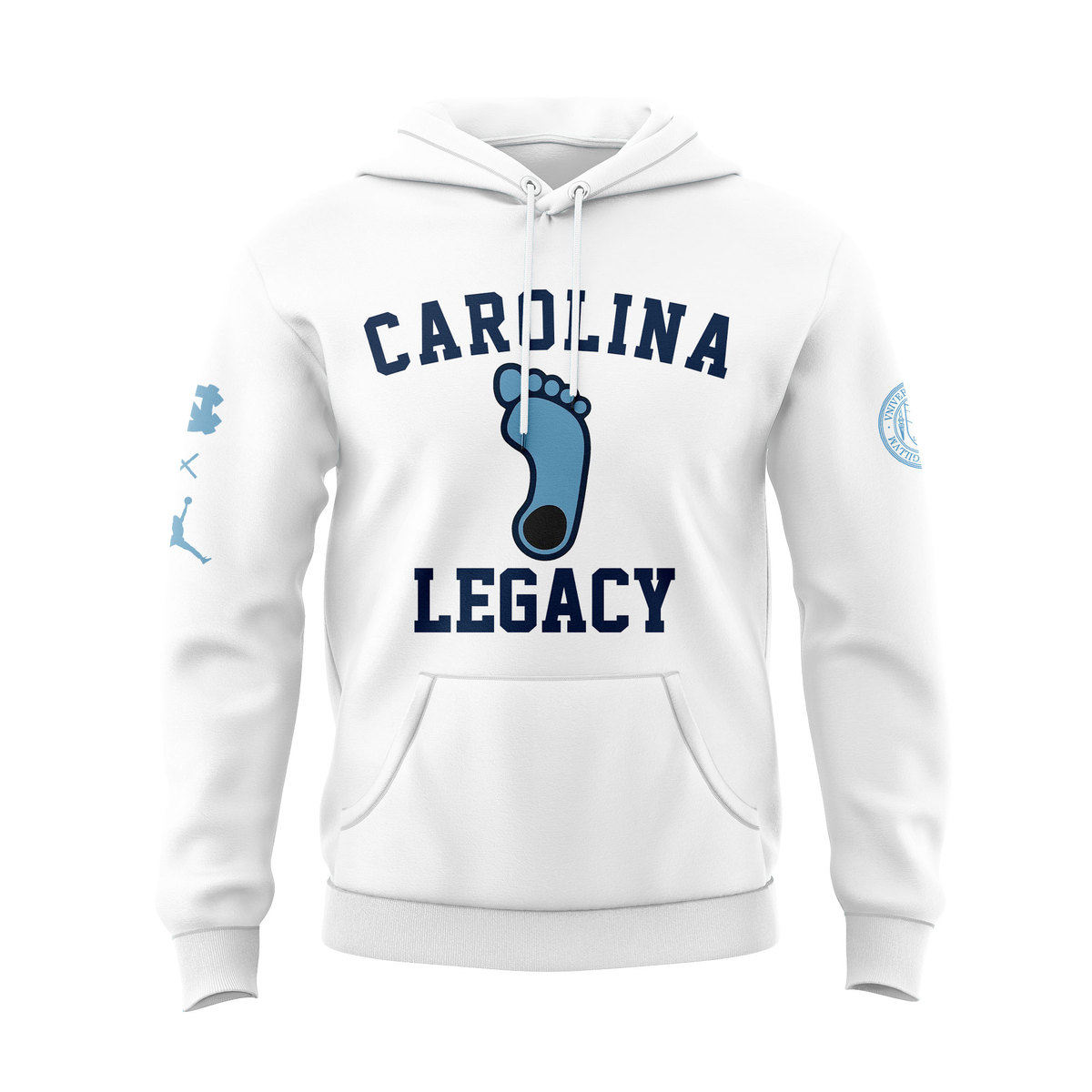 UNC Basketball LEGACY BORN BRED DEAD Hoodie Set+NT20102401ID10DS11 