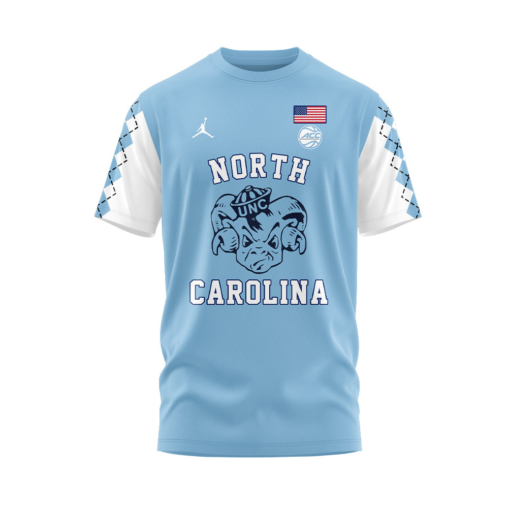 UNC Basketball New Version Tshirt Set+NT19102403ID10DS11 
