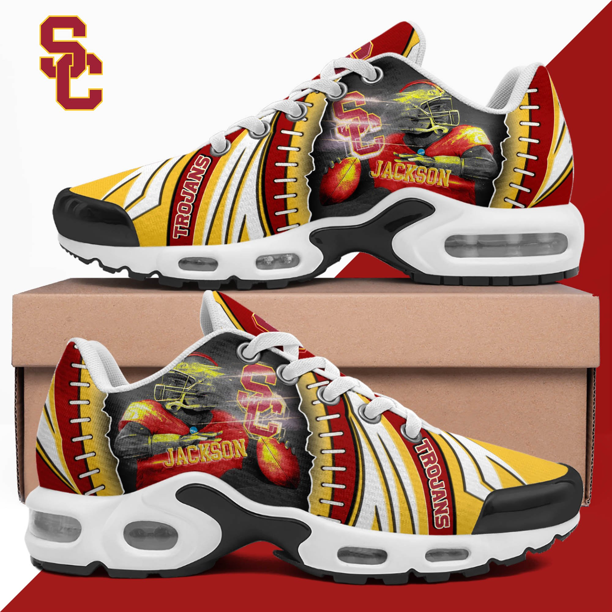 USC Trojans TN Shoes 2025 Version Custom Your Name 919