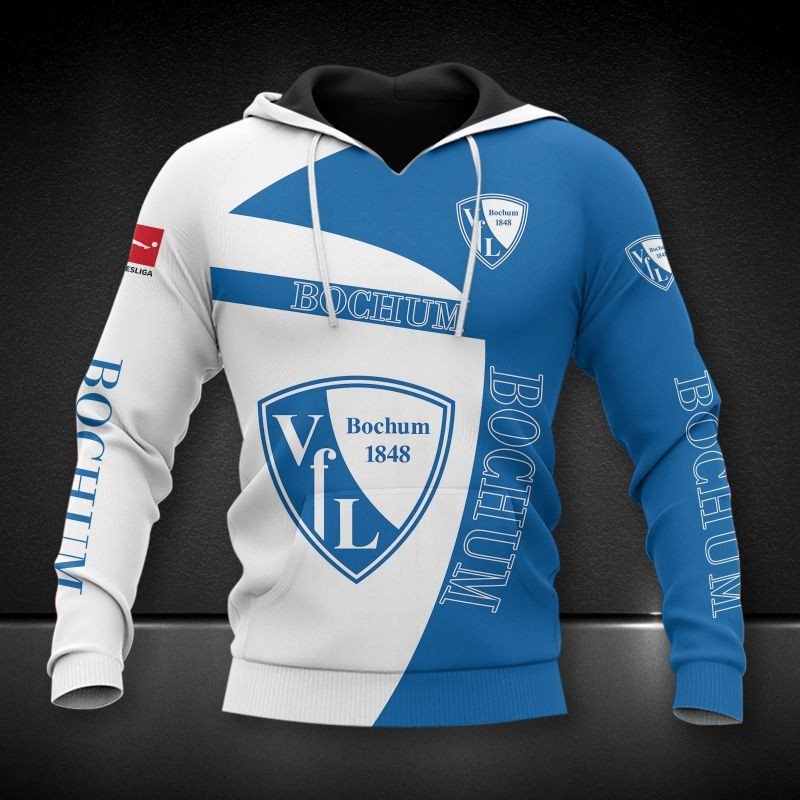 VfL Bochum Printing T-Shirt, Polo, Hoodie, Zip, Bomber 8320 