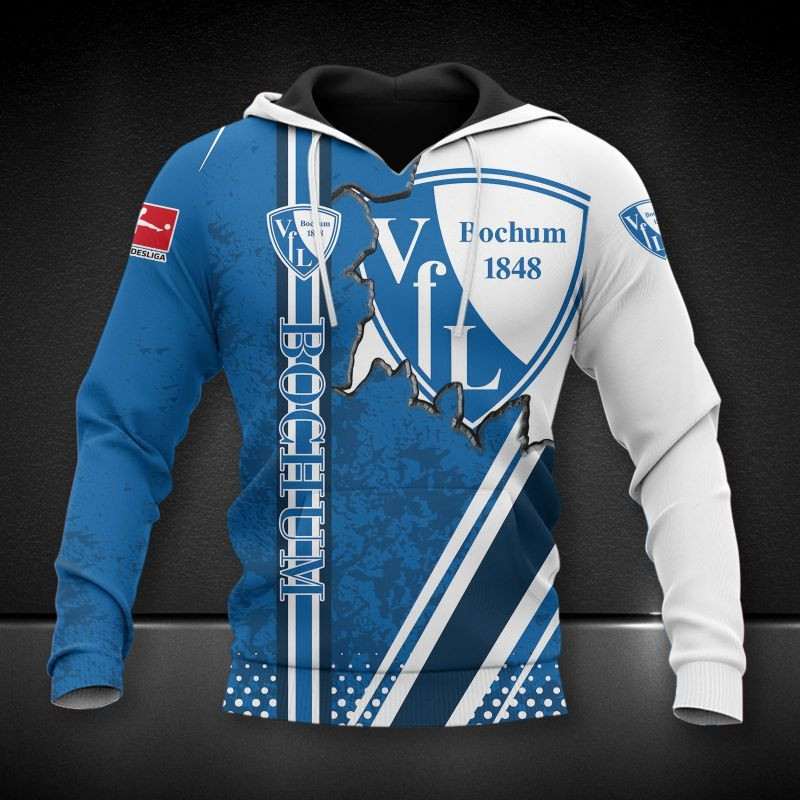 VfL Bochum Printing T-Shirt, Polo, Hoodie, Zip, Bomber 8751 